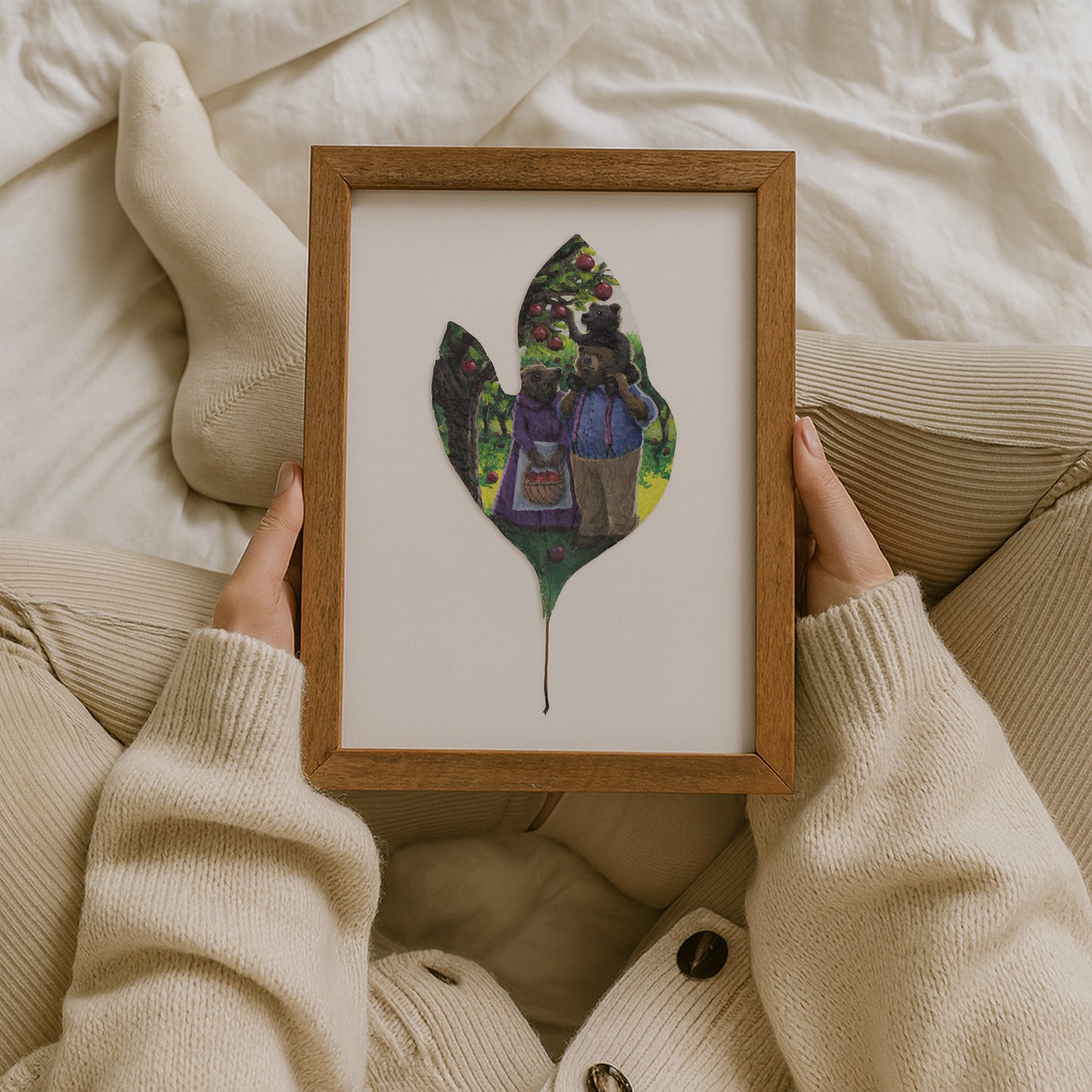 storybook illustration print