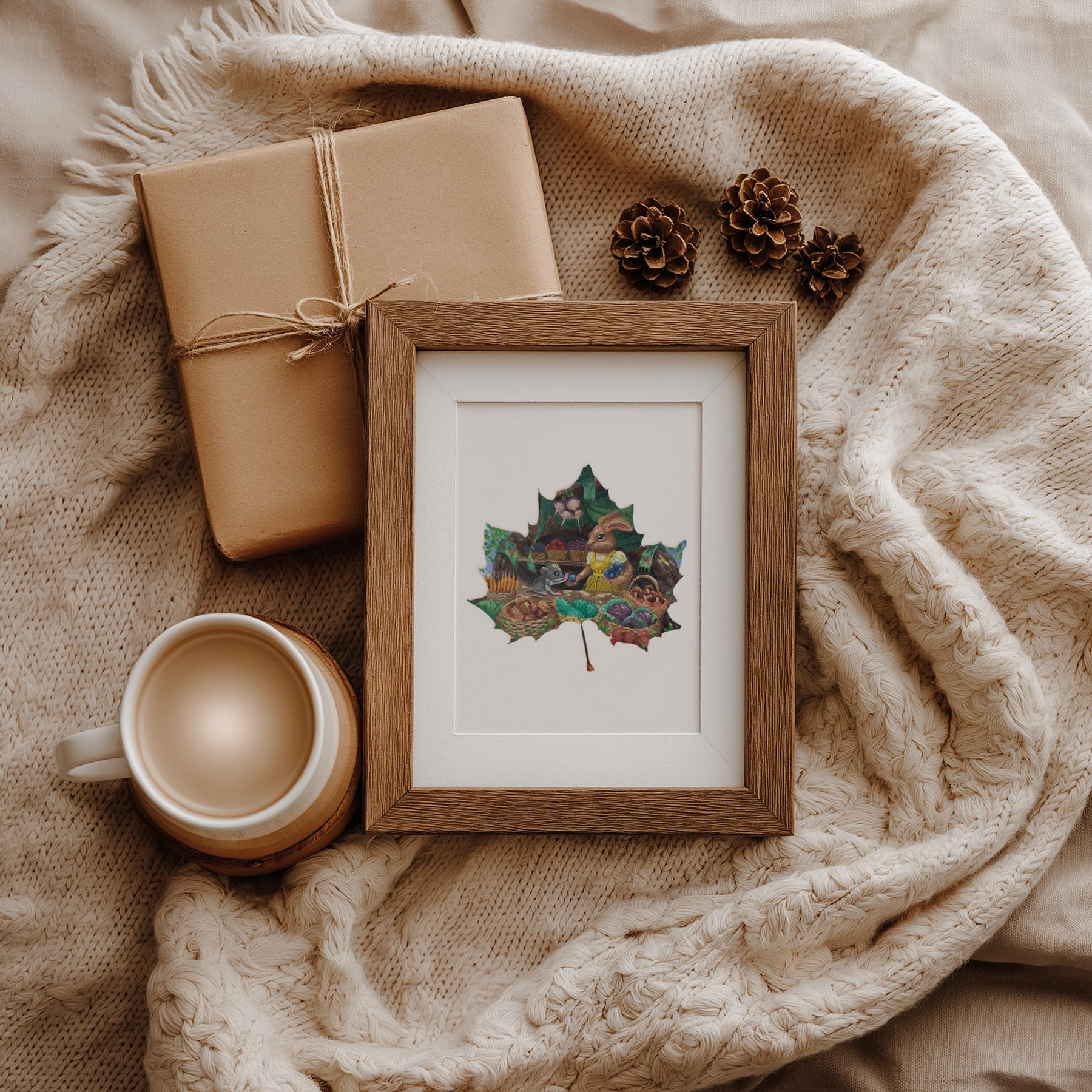 forest animal print