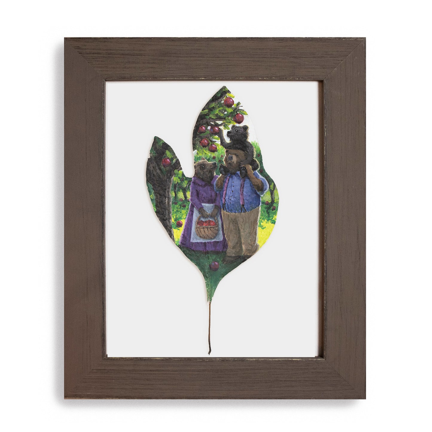"Apple Picking" Original Painting