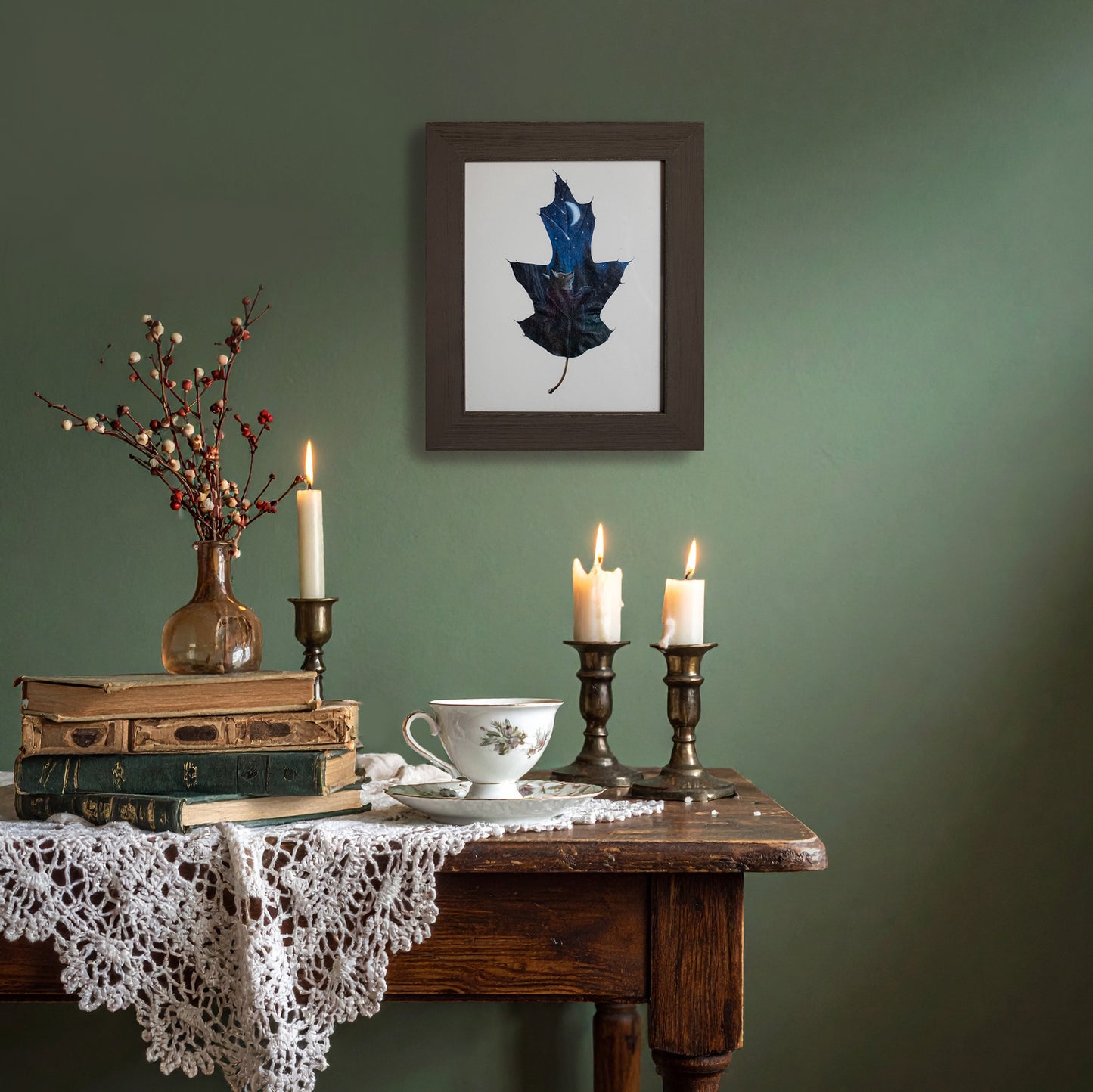 "Tea Beneath the Stars" Original Painting