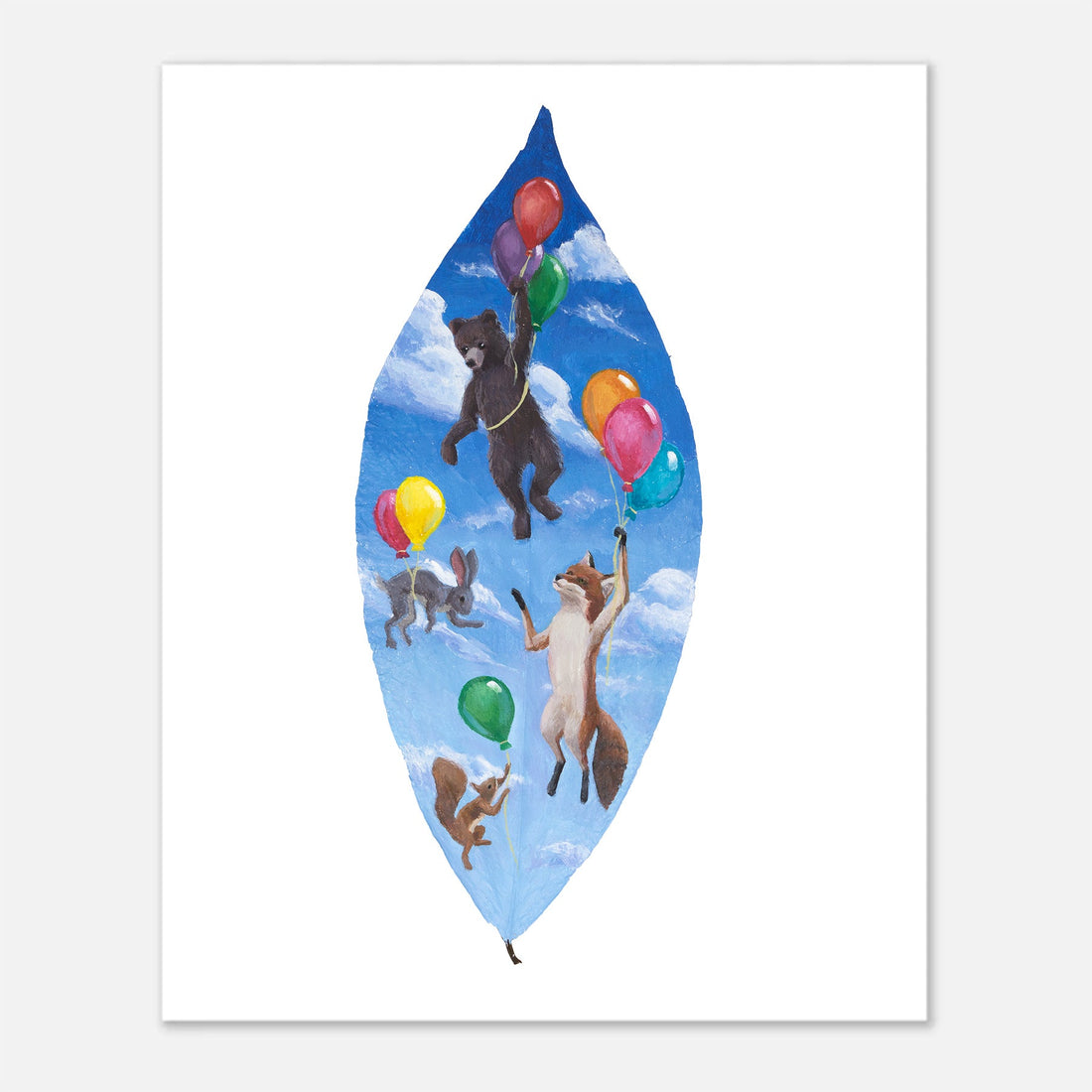 The Story of Bear and Balloons