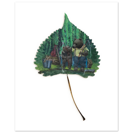 The Story of Fishing With Father Bear