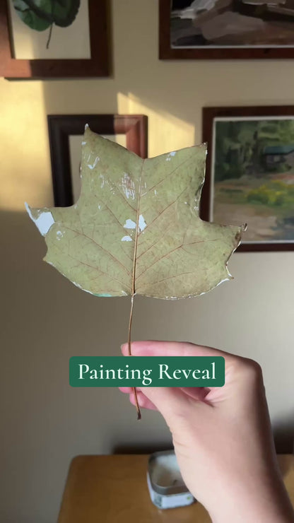 Whimsical Fall Woodland Fine Art Print - Pumpkin Picking